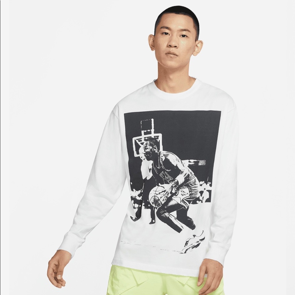 Jordan x UNION Long-Sleeve Tee - White